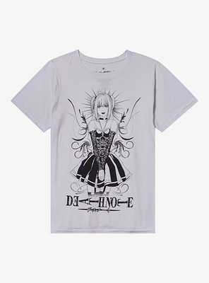 Death Note Misa Filigree Boyfriend Fit Girls T-Shirt