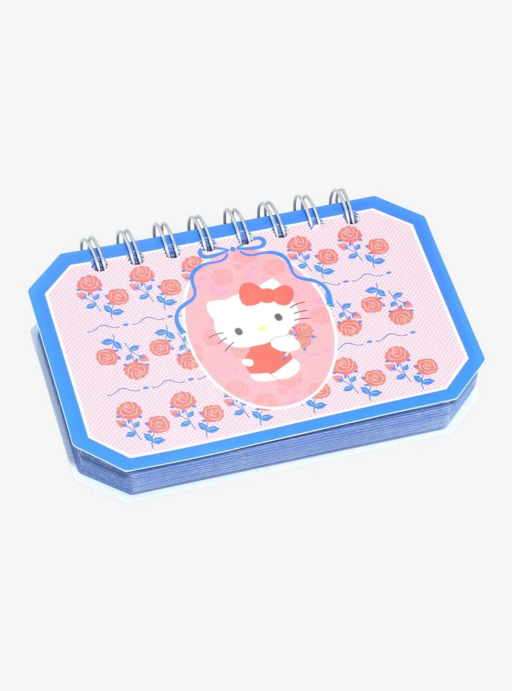 Sanrio Hello Kitty Floral Spiral Mini Notebook - BoxLunch Exclusive