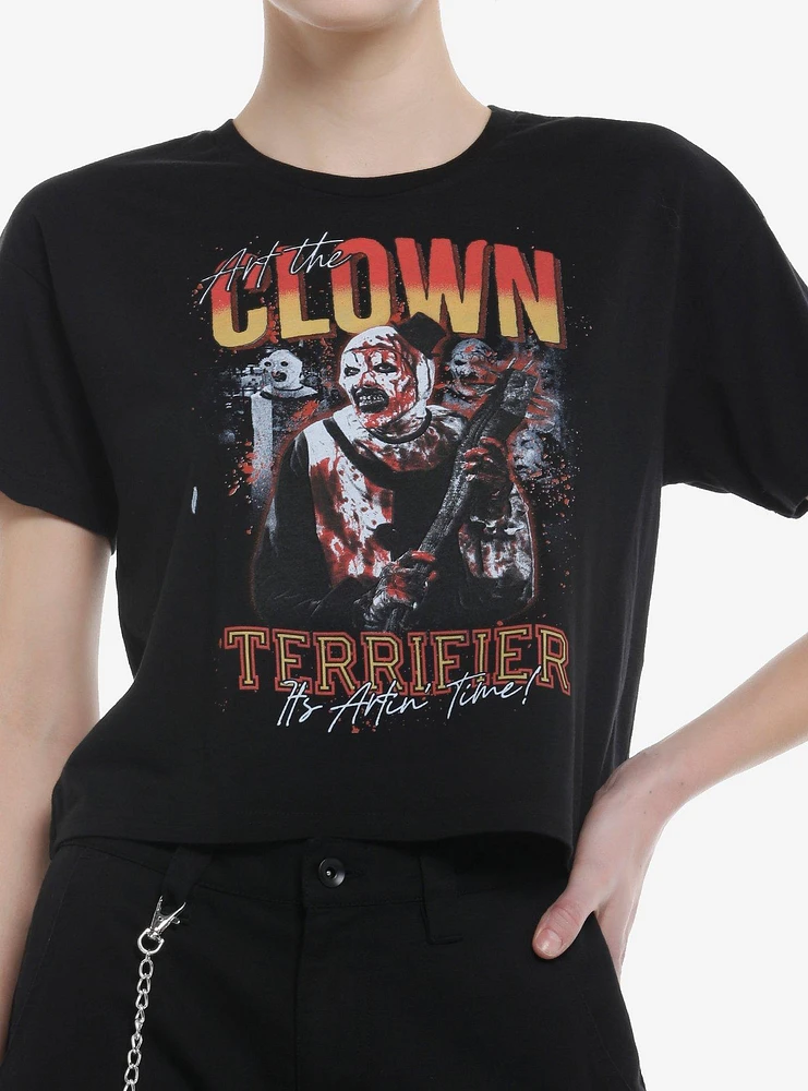 Terrifier Art The Clown Collage Girls Baby T-Shirt