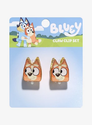 Bluey Glitter Bingo Hair Clip Set - BoxLunch Exclusive