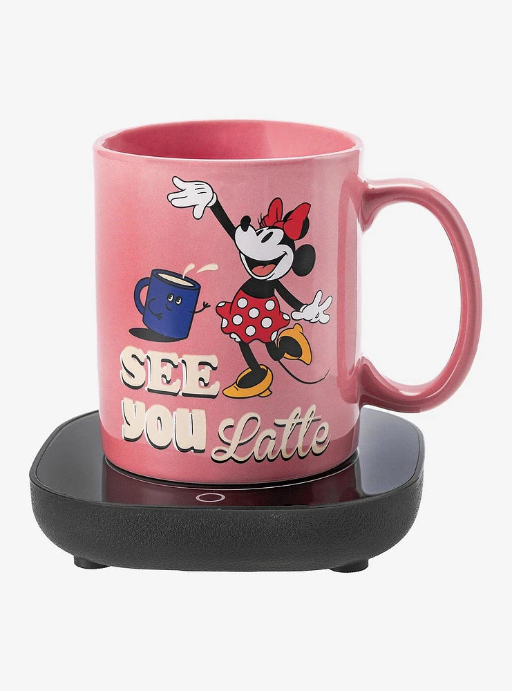 Disney Minnie Mouse Mug with Warmer