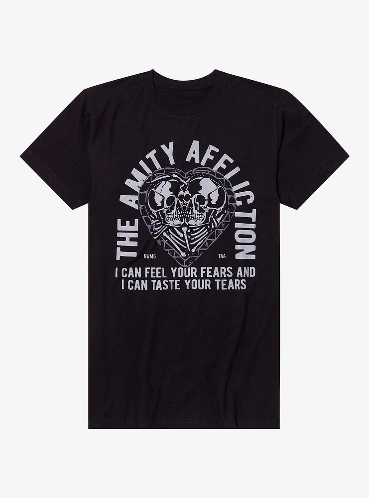 The Amity Affliction Pittsburgh Lyrics T-Shirt