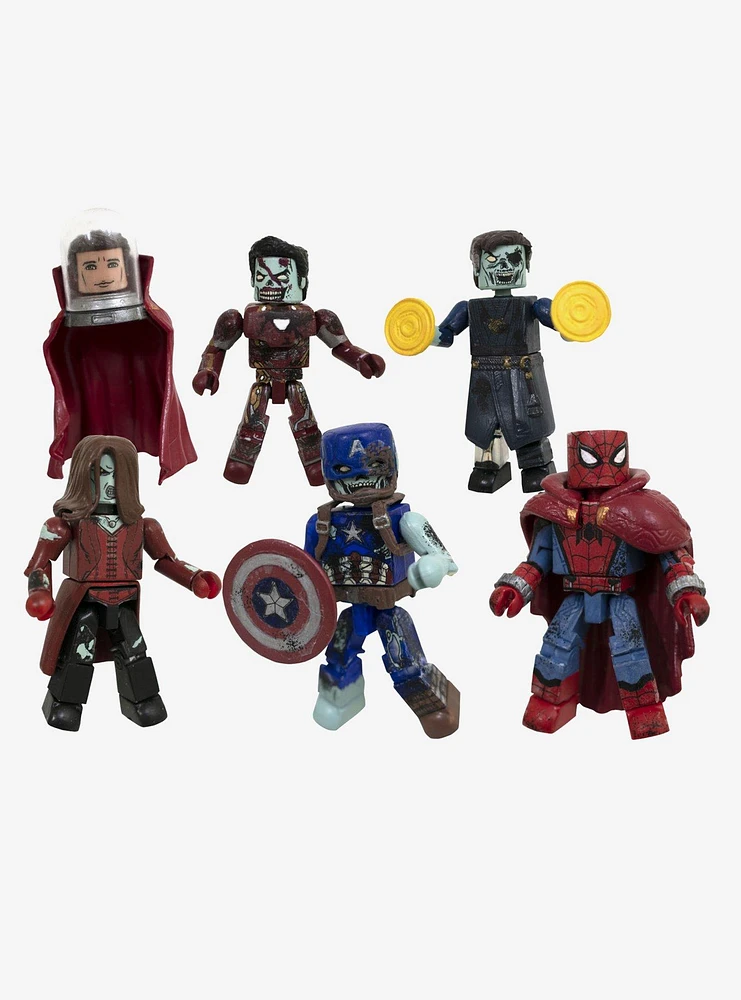 Diamond Select Toys Marvel What If...? Minimates Zombies Figure Set