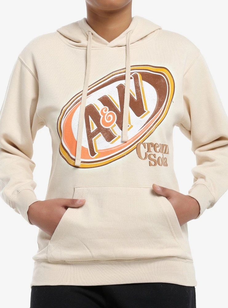 A&W Cream Soda Logo Girls Hoodie