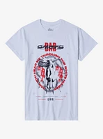 Bad Omens White Noise Relaxed Fit Girls T-Shirt