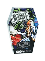 Beetlejuice Collage Puzzle With Poster