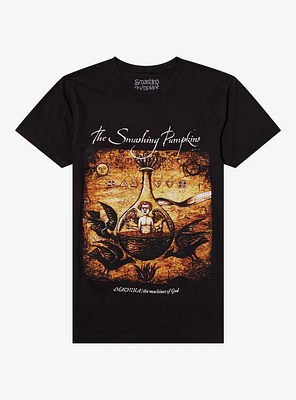 The Smashing Pumpkins Machina Boyfriend Fit Girls T-Shirt