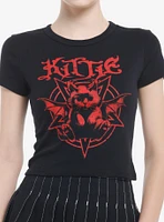 Kittie Demon Cat Girls Baby T-Shirt