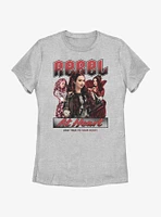 Disney Descendants Rebel At Heart Womens T-Shirt