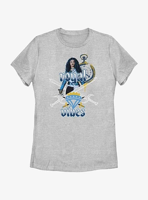 Disney Descendants Royal Vibes Swords Womens T-Shirt