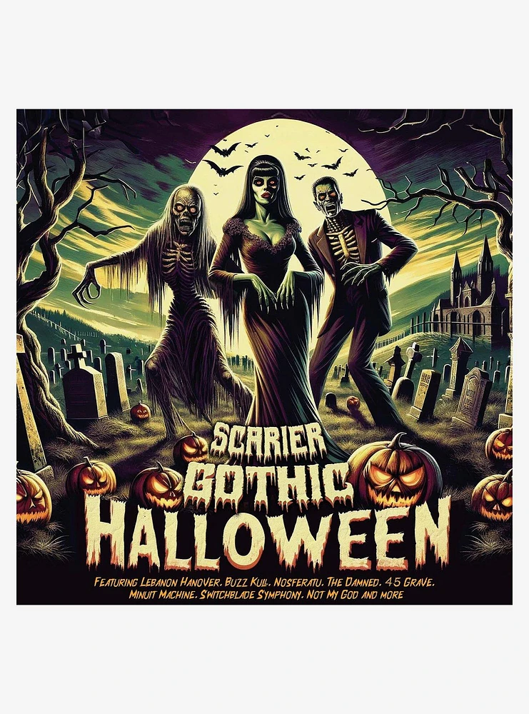 Various Scarier Gothic Halloween Vinyl LP