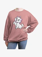 Disney The Aristocats Marie Stance Cute Womens Oversized Sweatshirt