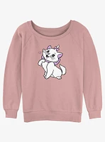 Disney The Aristocats Marie Stance Cute Womens Slouchy Sweatshirt