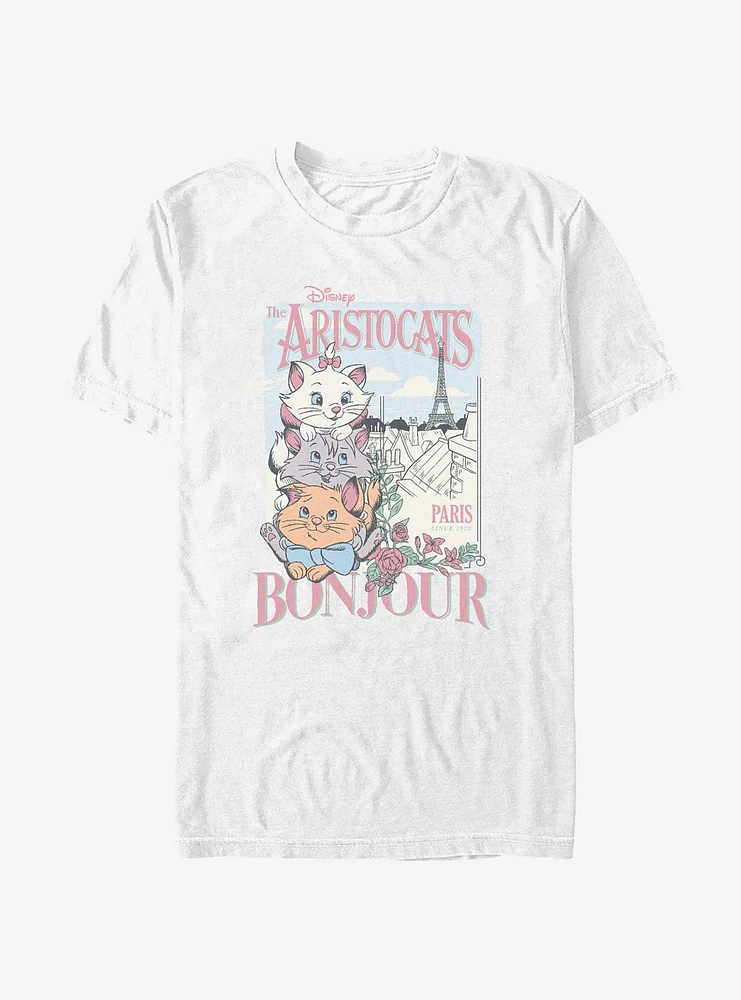 Disney The Aristocats Bonjour Kitten Poster T-Shirt