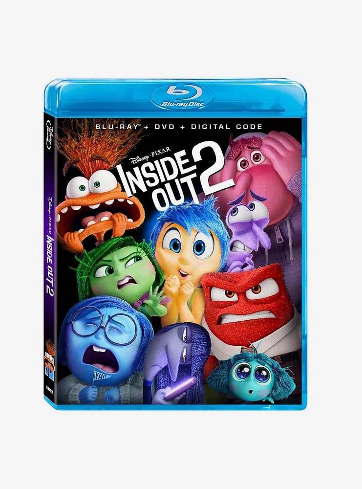 Inside Out 2 Blu-Ray Disc