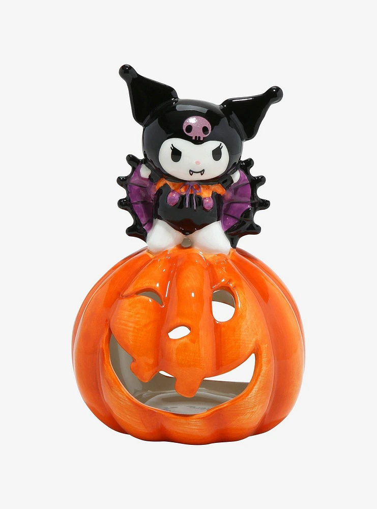 Kuromi Vampire Pumpkin Tealight Holder