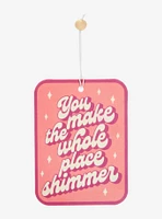 You Make the Whole Place Shimmer Air Freshener Set