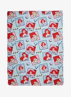 Disney The Little Mermaid Ariel Retro Quilted Blanket — BoxLunch Exclusive