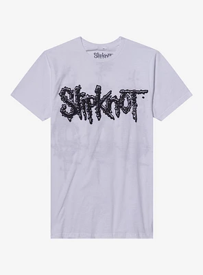 Slipknot Logo Puff Paint T-Shirt