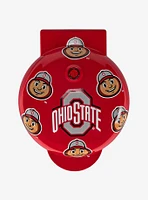 NCAA Ohio State University Buckeyes Brutus Buckeye Mini Waffle Maker