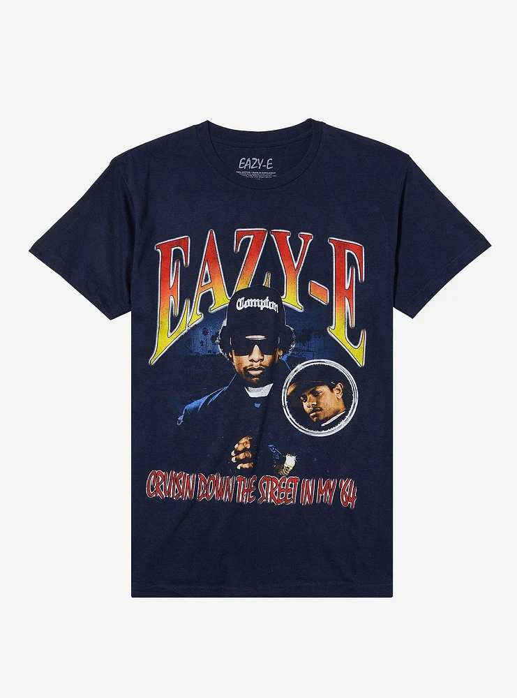 Eazy-E Cruisin' Down The Street Portrait T-Shirt