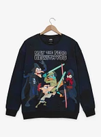 Disney Phineas & Ferb x Star Wars Characters Group Portrait Crewneck - BoxLunch Exclusive