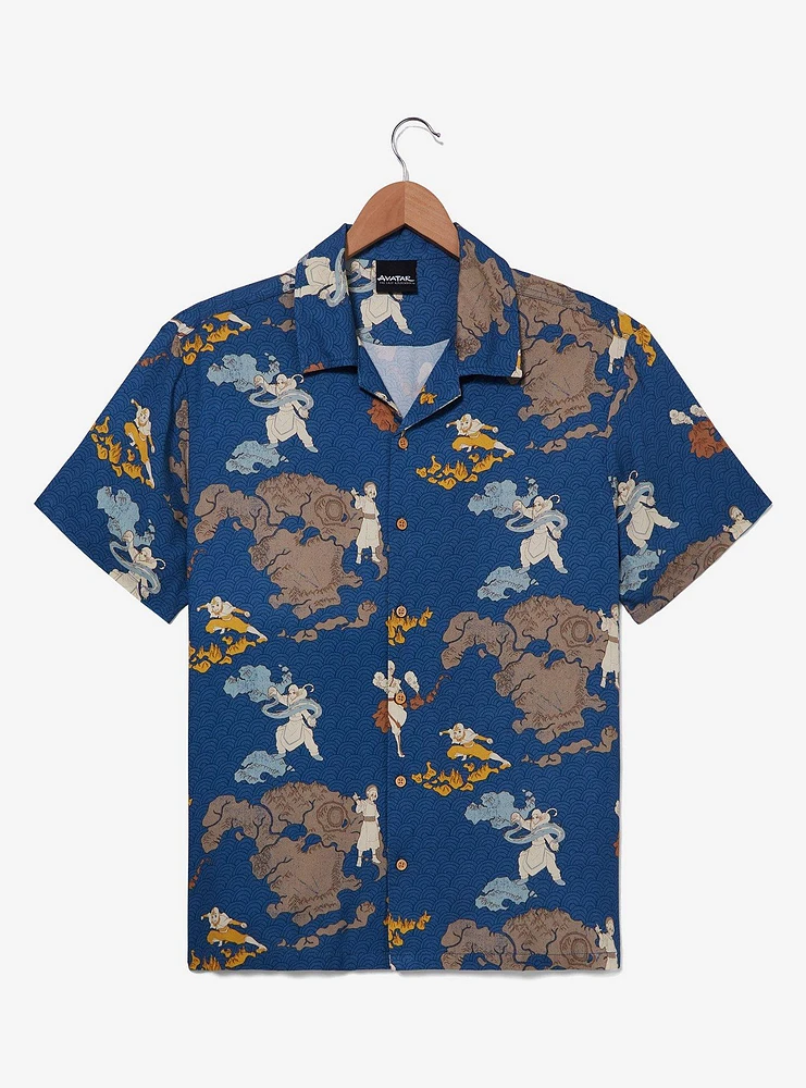 Avatar: The Last Airbender Scenic Woven T-Shirt — BoxLunch Exclusive