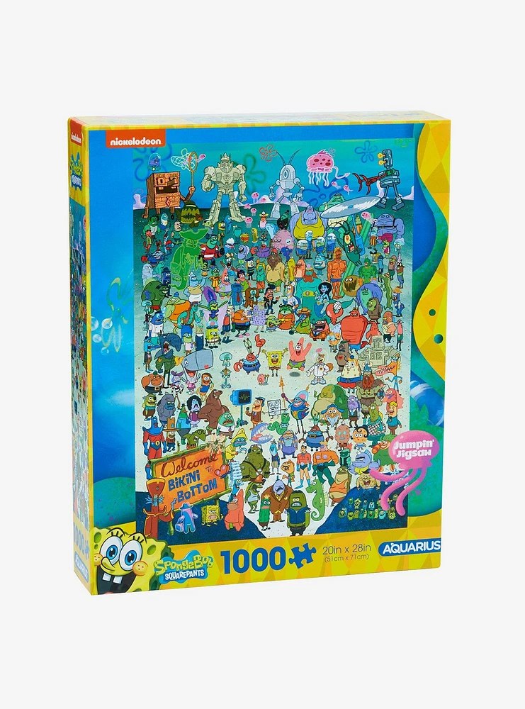 SpongeBob SquarePants Bikini Bottom Residents Puzzle