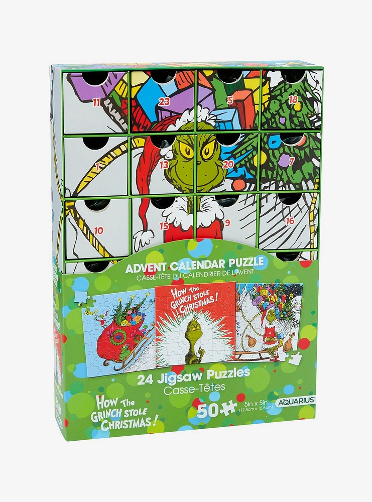 Dr. Seuss How The Grinch Stole Christmas Advent Calendar Puzzle