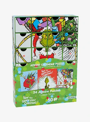 Dr. Seuss How The Grinch Stole Christmas Advent Calendar Puzzle