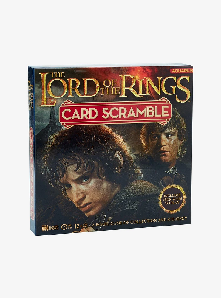 The Lord Of The Rings Card Scramble Board Game