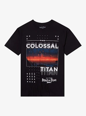 Attack On Titan Colossal Panel T-Shirt