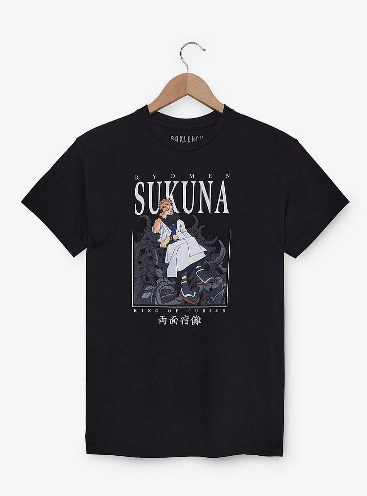 Jujutsu Kaisen Sukuna Panel Portrait T-Shirt - BoxLunch Exclusive