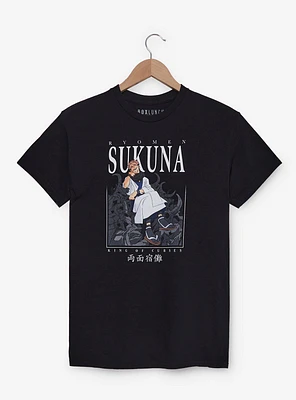 Jujutsu Kaisen Sukuna Panel Portrait T-Shirt - BoxLunch Exclusive