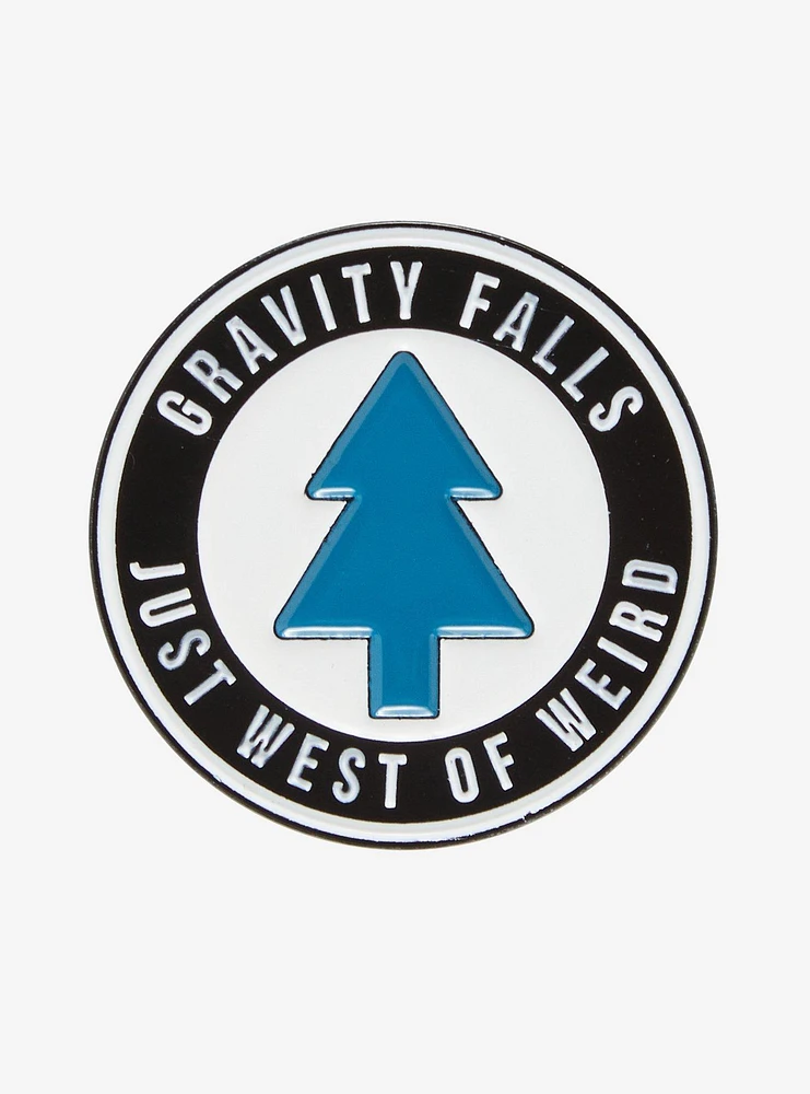 Disney Gravity Falls Tree West Of Weird Enamel Pin