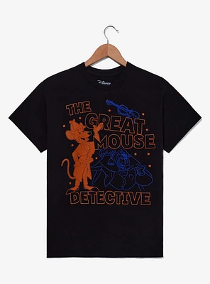 Disney The Great Mouse Detective Tonal Group Portrait T-Shirt - BoxLunch Exclusive