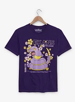 Pokémon Floral Ekans Portrait T-Shirt - BoxLunch Exclusive