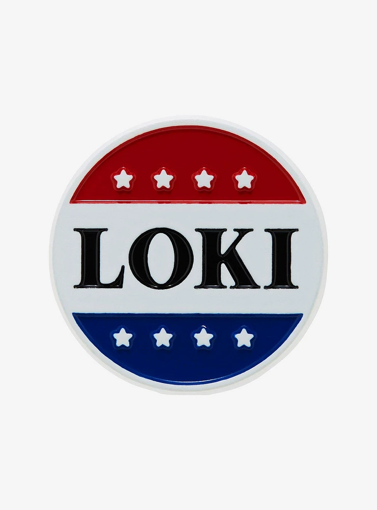 Marvel Loki President Badge Enamel Pin