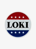 Marvel Loki President Badge Enamel Pin