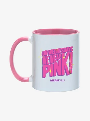 Mean Girls On Wednesday's We Wear Pink 11oz Mug