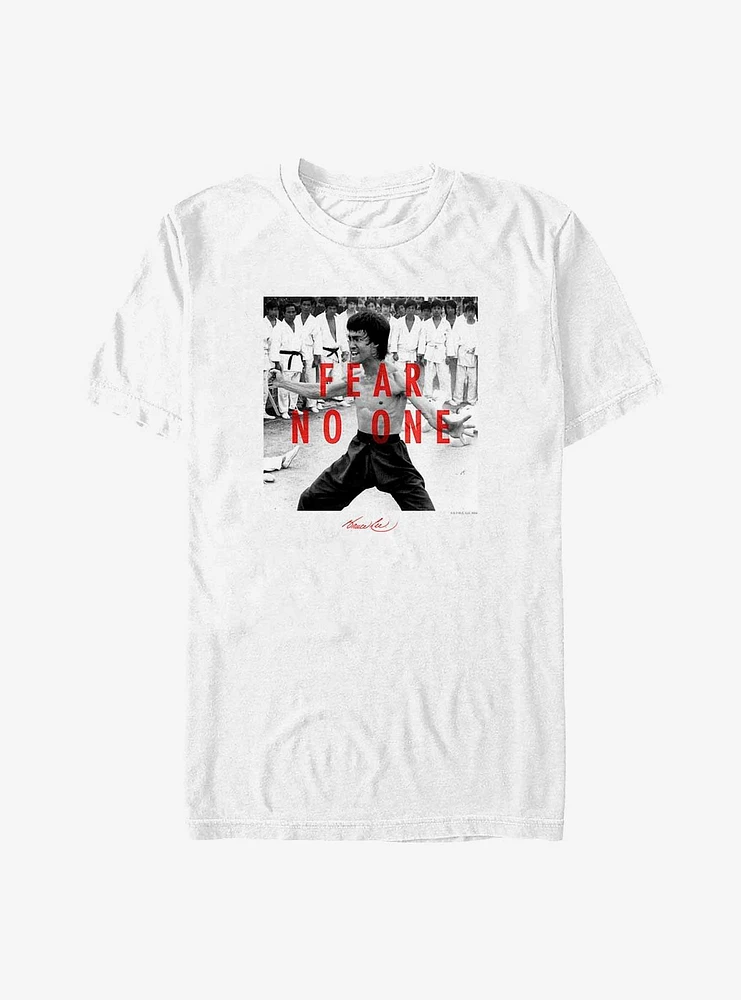 Bruce Lee Fear No One Big & Tall T-Shirt