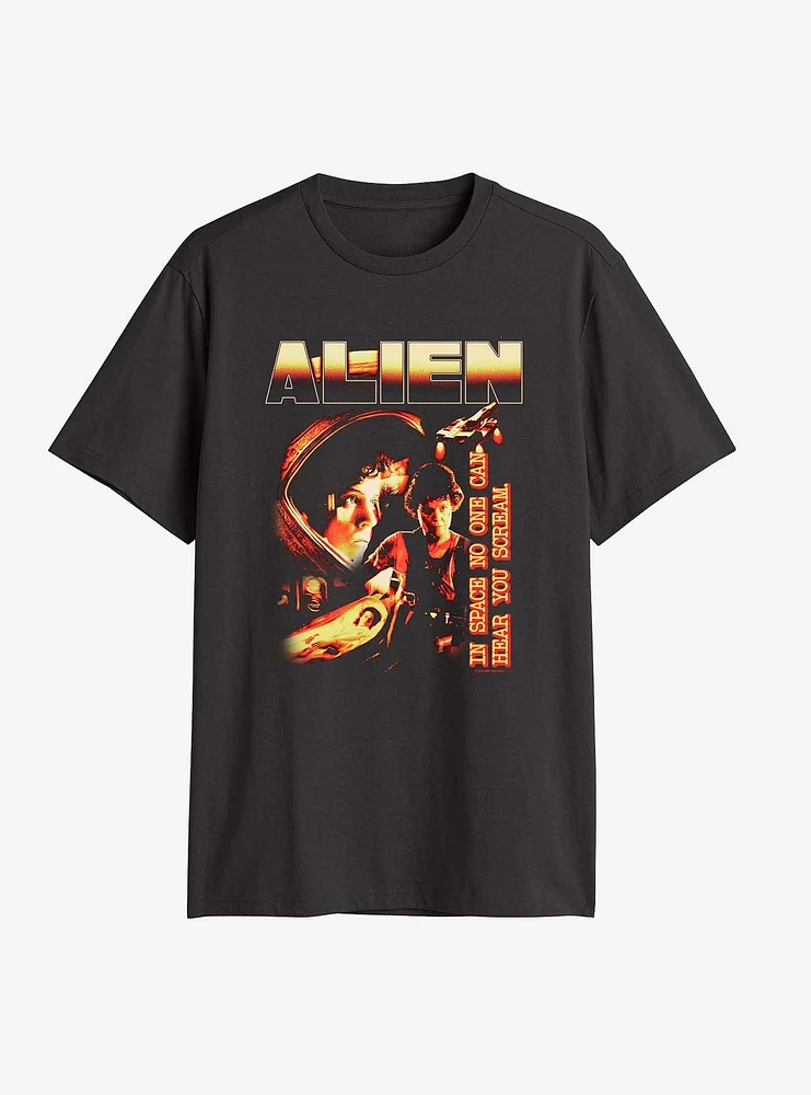 Alien Ripley No One Can Hear You Big & Tall T-Shirt