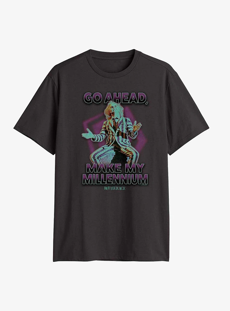 Beetlejuice The Ghost With Most Big & Tall T-Shirt