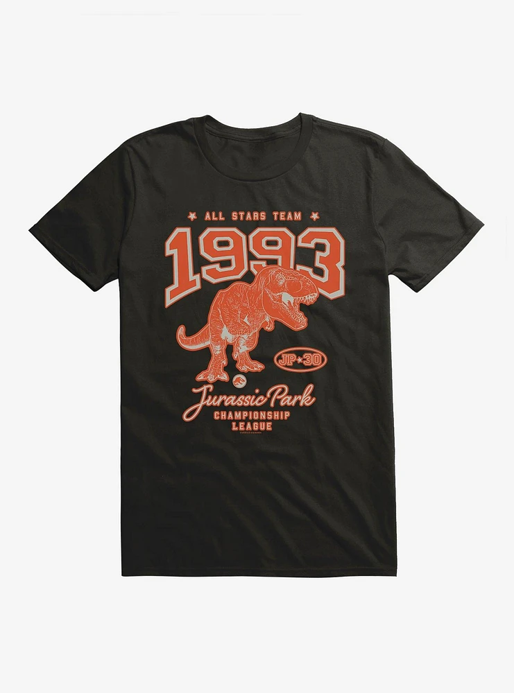 Jurassic Park Championship League 1993 T-Shirt