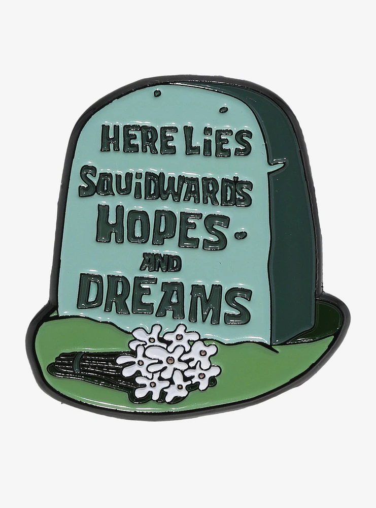 SpongeBob SquarePants Squidward's Hopes & Dreams Enamel Pin