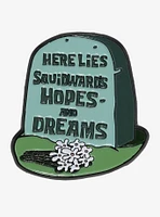 SpongeBob SquarePants Squidward's Hopes & Dreams Enamel Pin