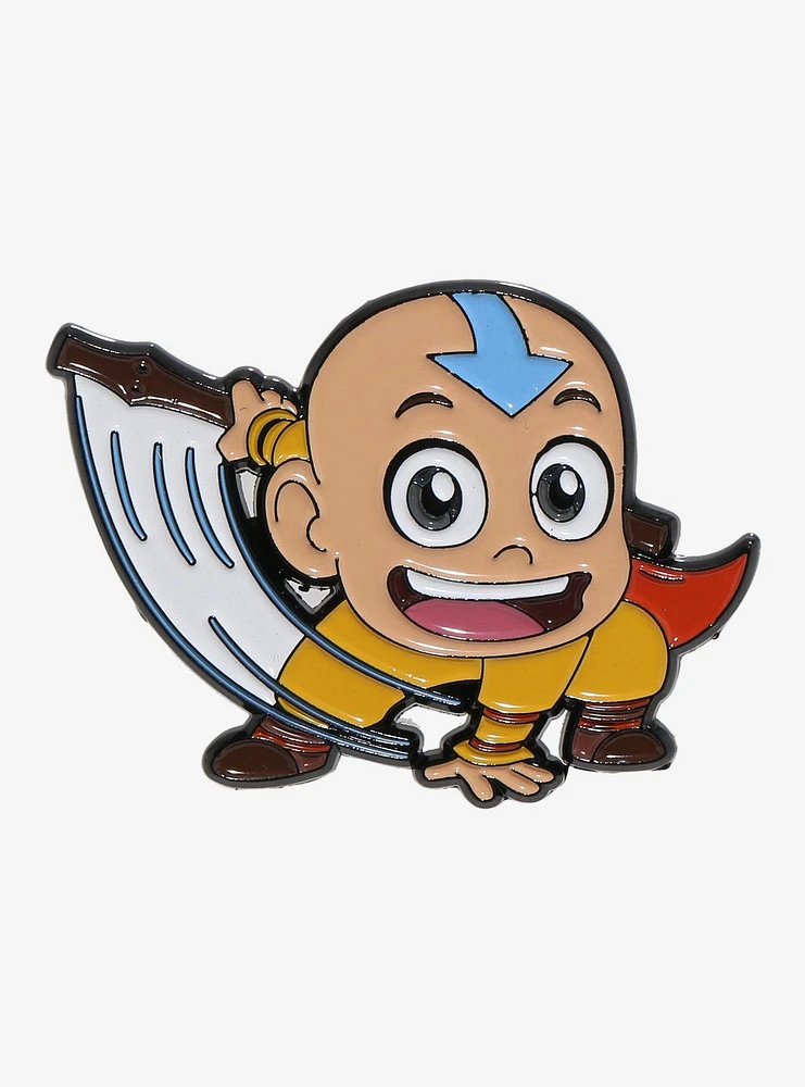 Avatar: The Last Air Bender Chibi Aang Enamel Pin