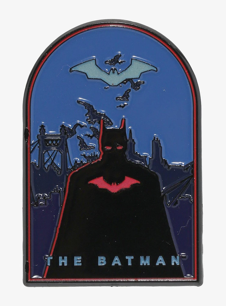 DC Comics The Batman Silhouette Enamel Pin