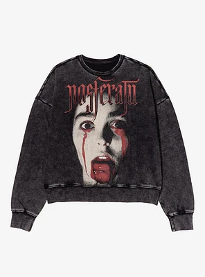 Nosferatu Dark Wash Girls Sweatshirt Plus