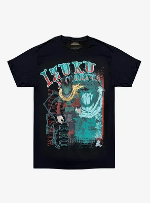 My Hero Academia Izuku Midoriya Multi Portrait T-Shirt - BoxLunch Exclusive